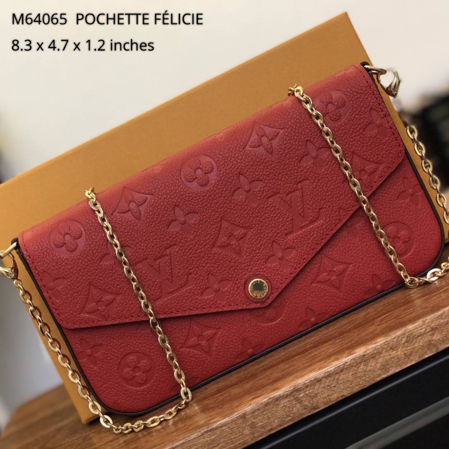 M64065, Louis Vuitton LV, POCHETTE FÉLICIE