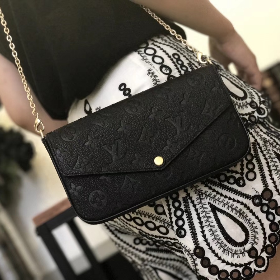 M64064, Louis Vuitton LV, POCHETTE FÉLICIE