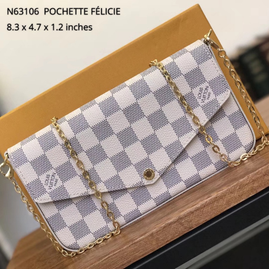 N63106, Louis Vuitton LV, POCHETTE FÉLICIE