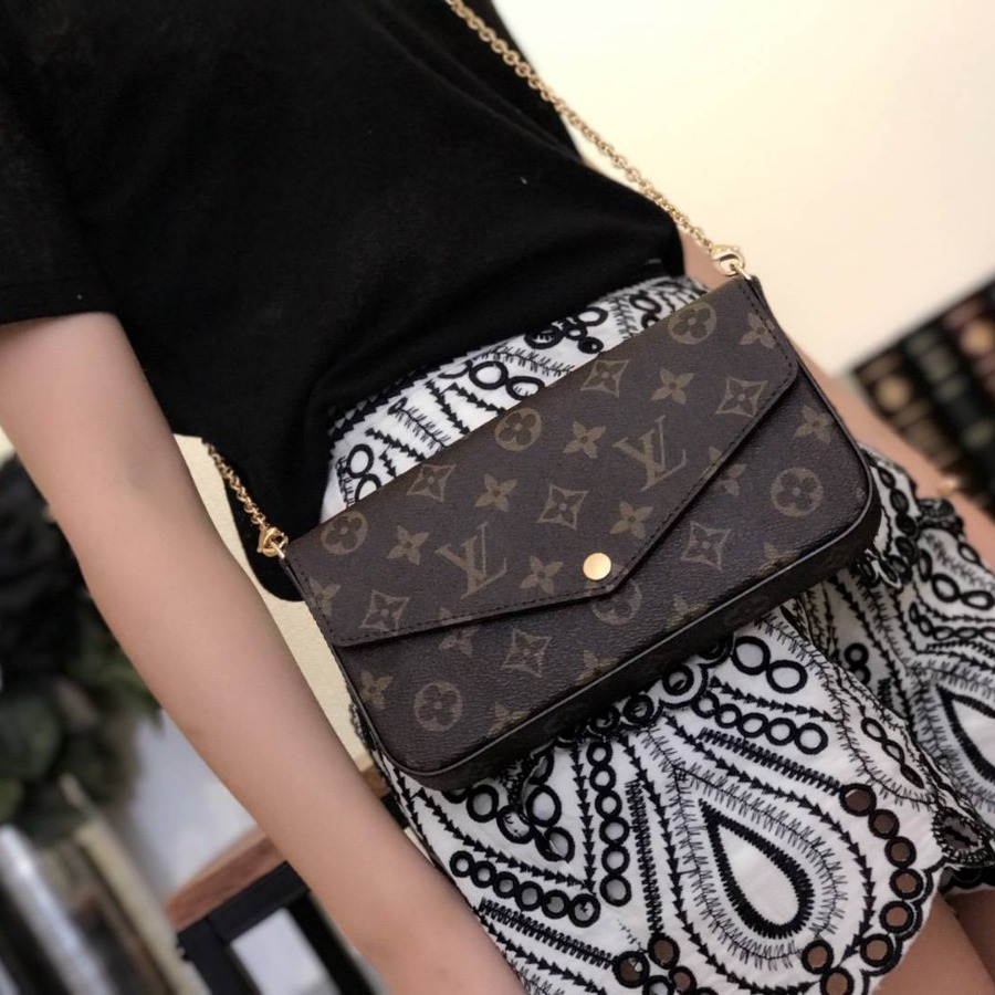 M61276, Louis Vuitton LV, POCHETTE FÉLICIE