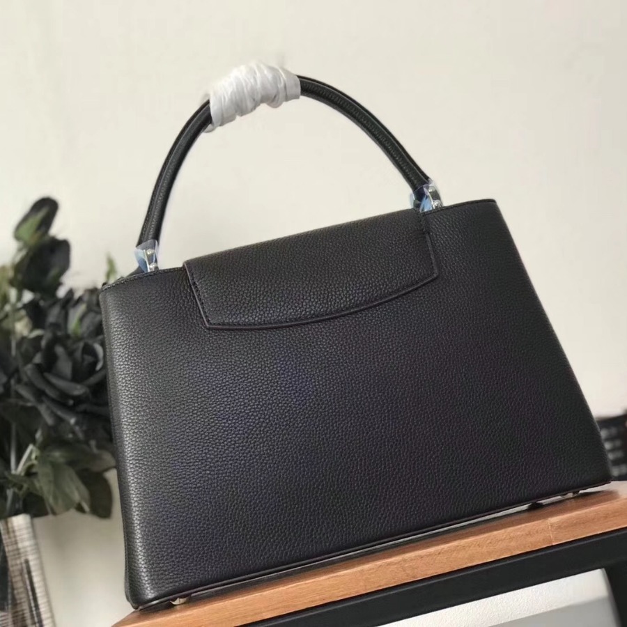 M48864, Louis Vuitton LV, Capucines MM Taurillon - Handbags