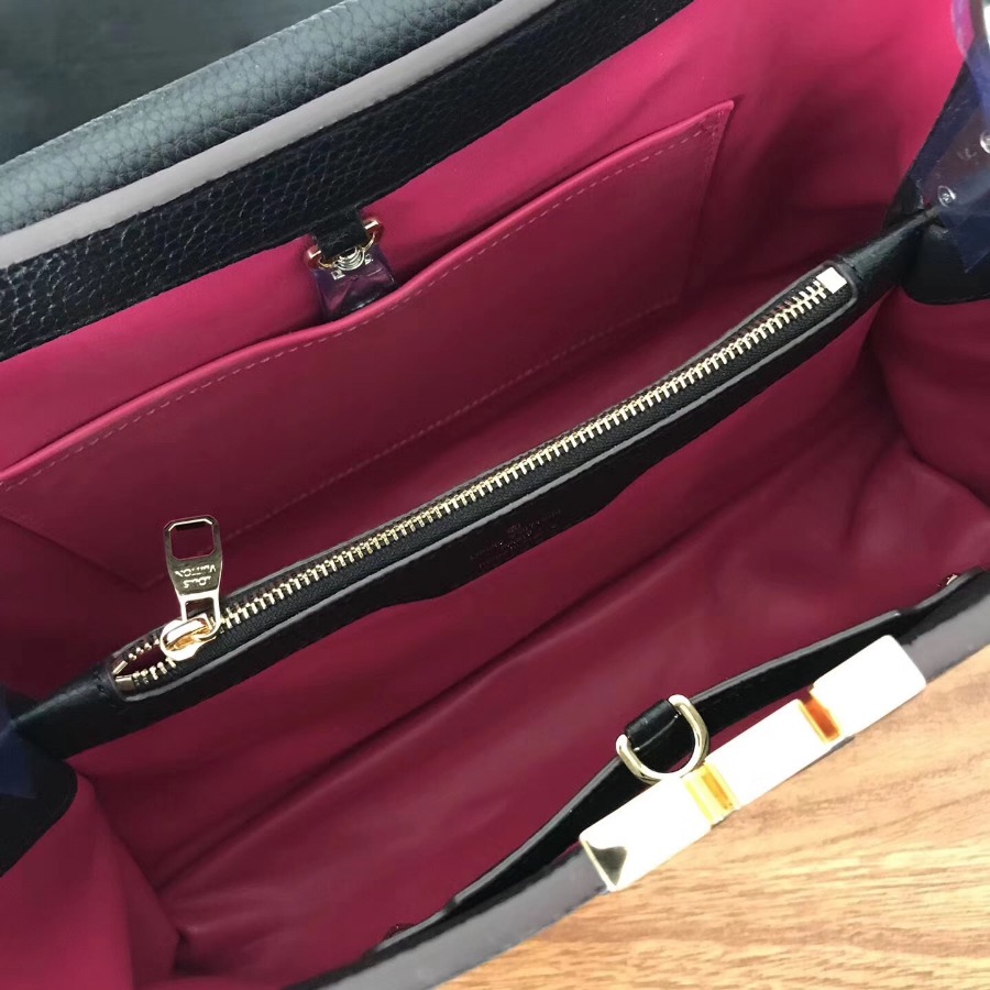 M48864, Louis Vuitton LV, Capucines MM Taurillon - Handbags