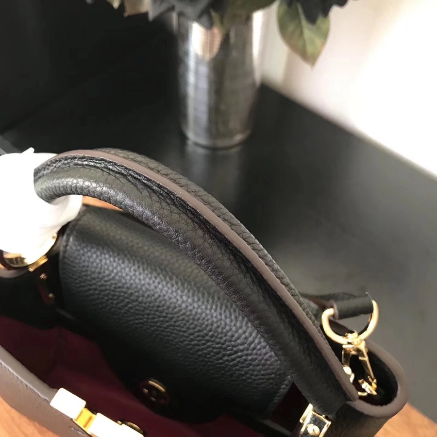 M94755, Louis Vuitton LV, Capucines BB Taurillon - Handbags