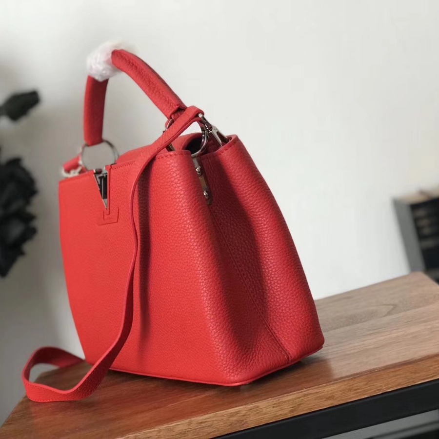 M94754, Louis Vuitton LV, Capucines BB Taurillon - Handbags