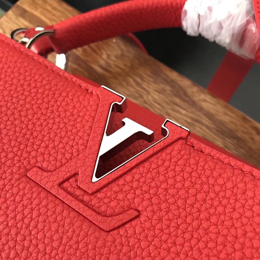 M94754, Louis Vuitton LV, Capucines BB Taurillon - Handbags