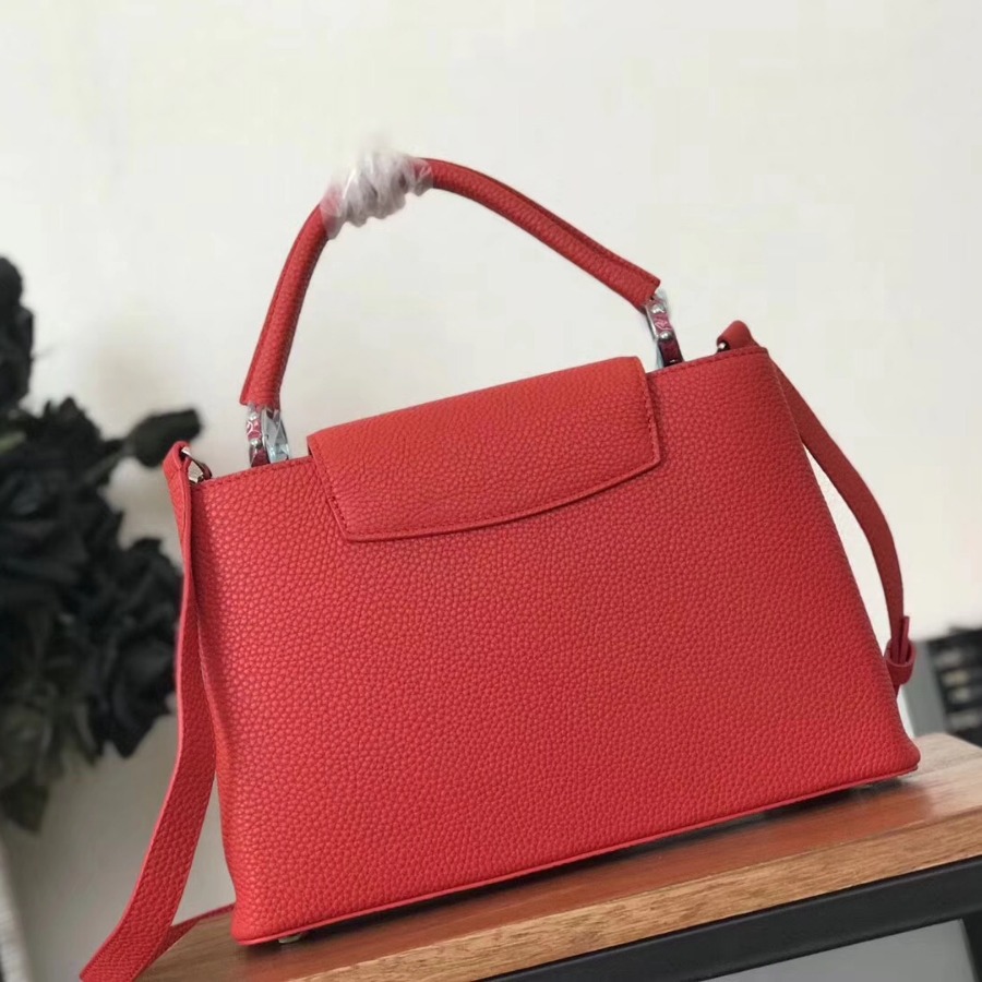 M42237, Louis Vuitton LV, Capucines PM Taurillon - Handbags