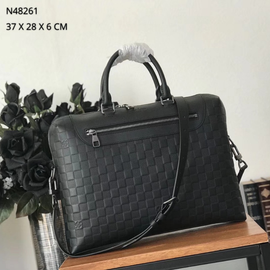 N48261, LOUIS VUITTON LV, SOFT BRIEFCASE BUSINESS BAGS