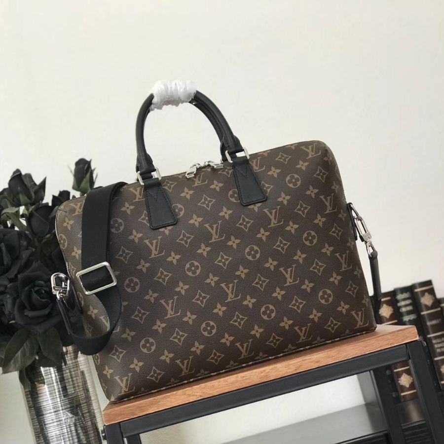 M40868, LOUIS VUITTON LV, PORTE-DOCUMENTS JOUR Monogram Business Bags