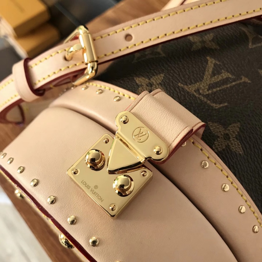 M43509, LOUIS VUITTON LV, PETIT NOE MONOGRAM HANDBAGS