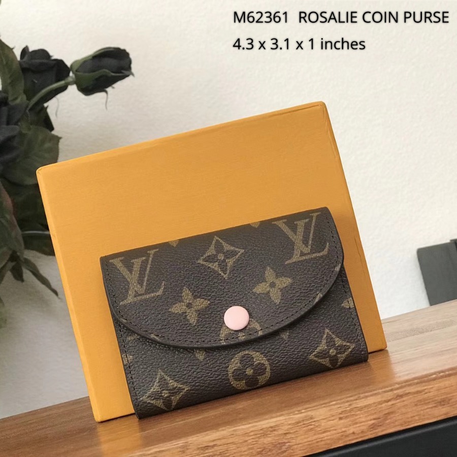 M62361, Louis Vuitton LV, ROSALIE COIN PURSE
