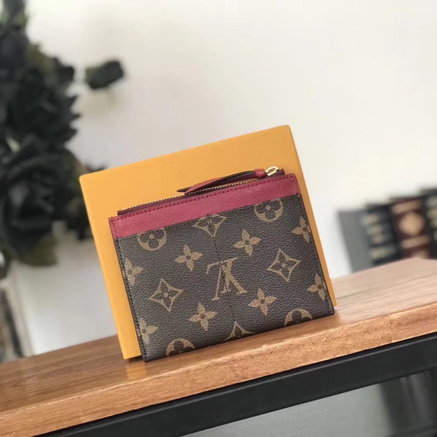 M62257, Louis Vuitton LV, ZIPPED CARD HOLDER