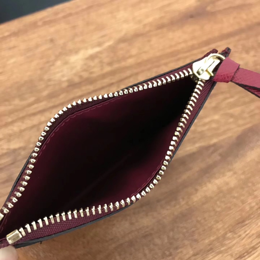 M62257, Louis Vuitton LV, ZIPPED CARD HOLDER