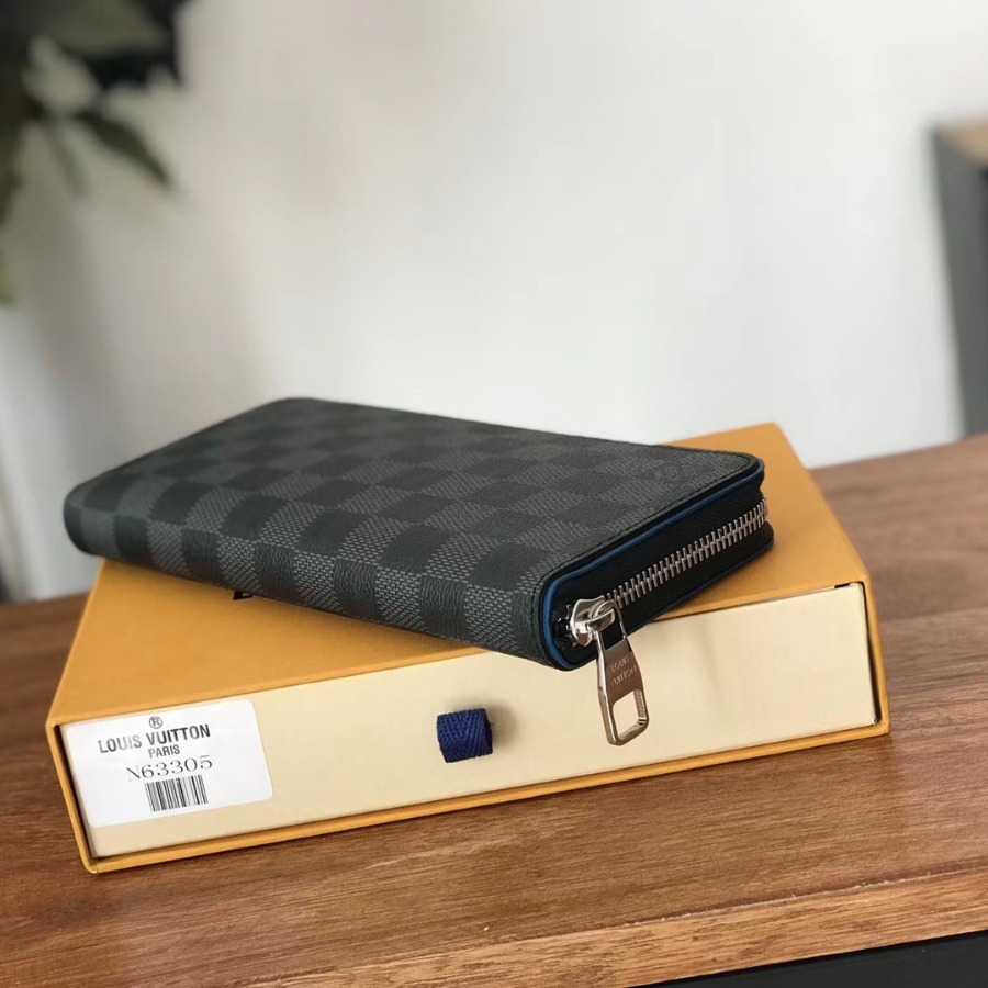 N63305, Louis Vuitton LV, ZIPPY WALLET VERTICAL