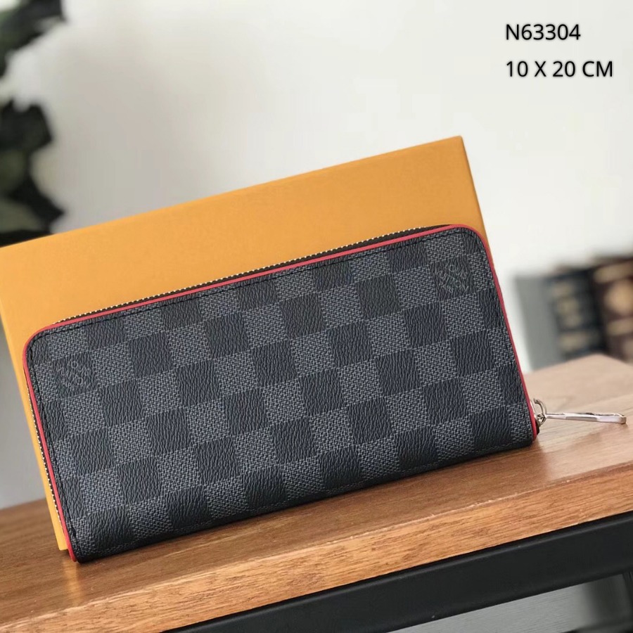 N63304, Louis Vuitton LV, ZIPPY WALLET VERTICAL