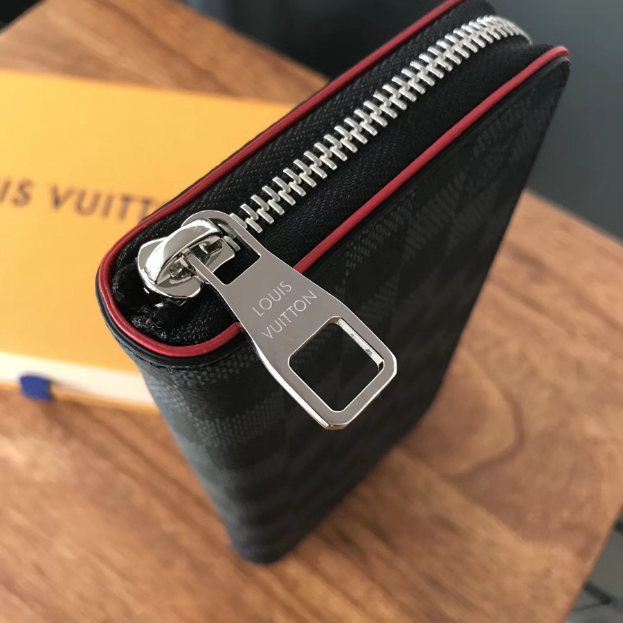 N63304, Louis Vuitton LV, ZIPPY WALLET VERTICAL
