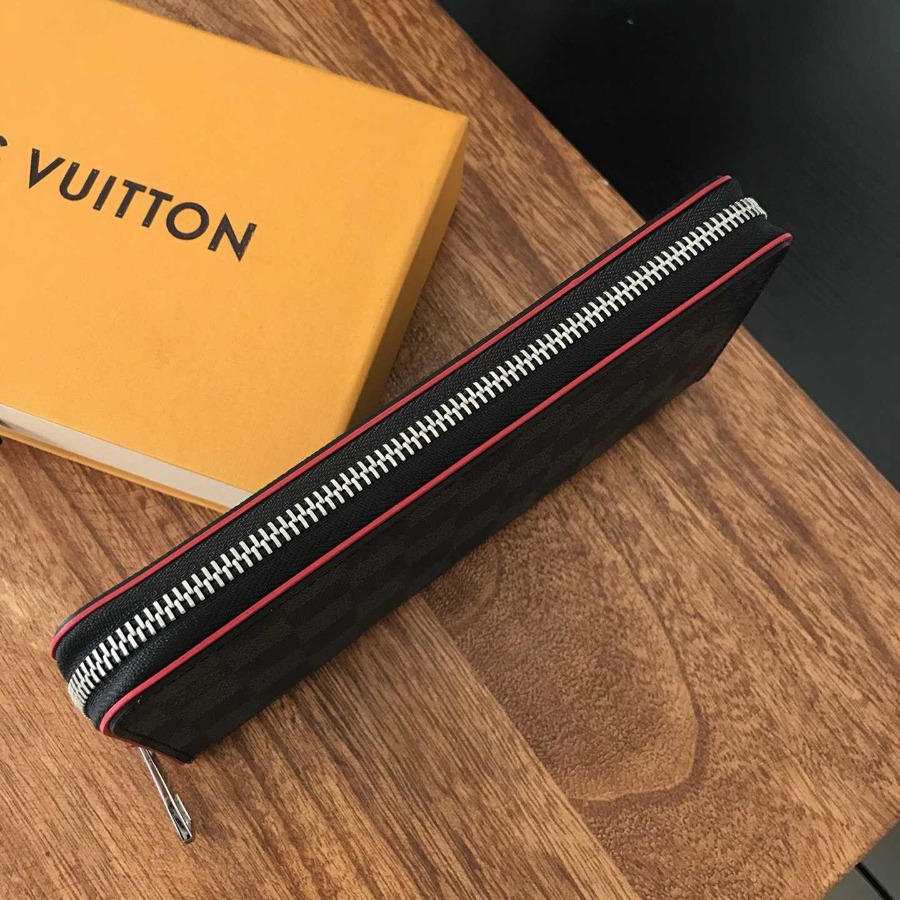 N63304, Louis Vuitton LV, ZIPPY WALLET VERTICAL