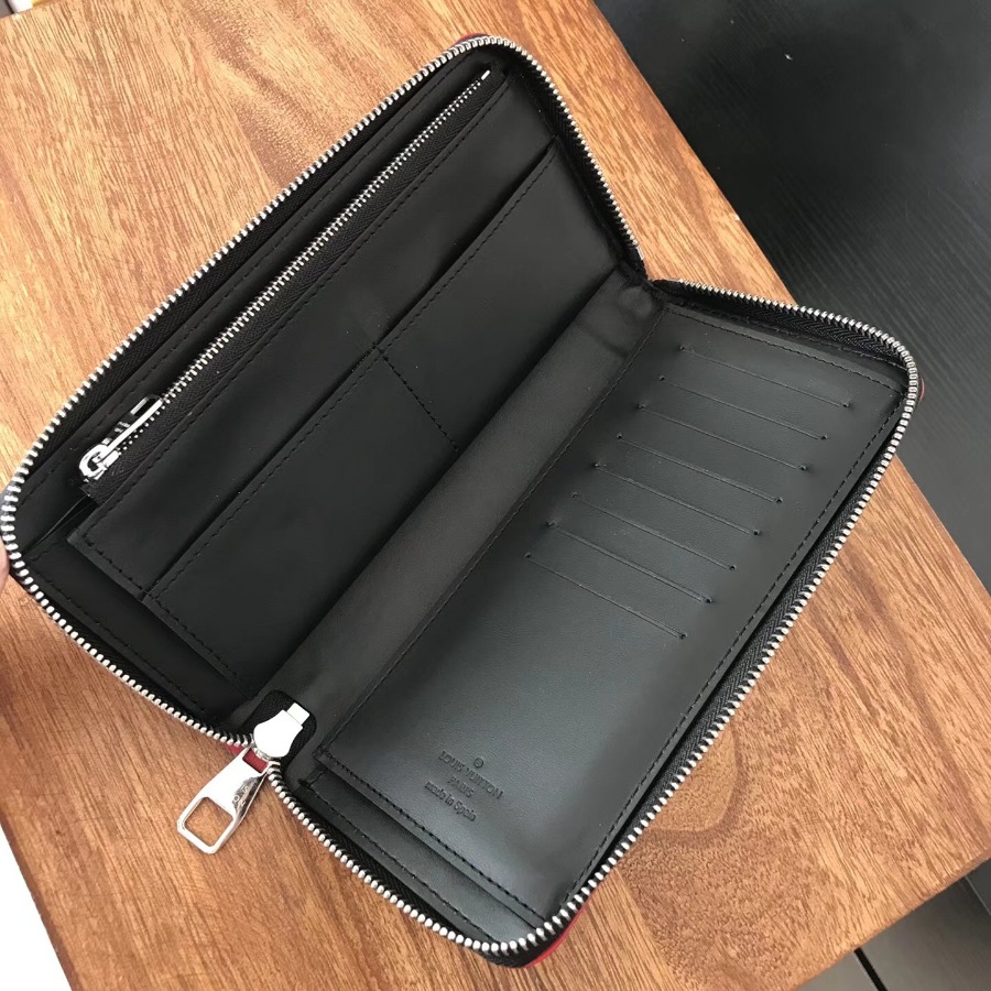 N63304, Louis Vuitton LV, ZIPPY WALLET VERTICAL