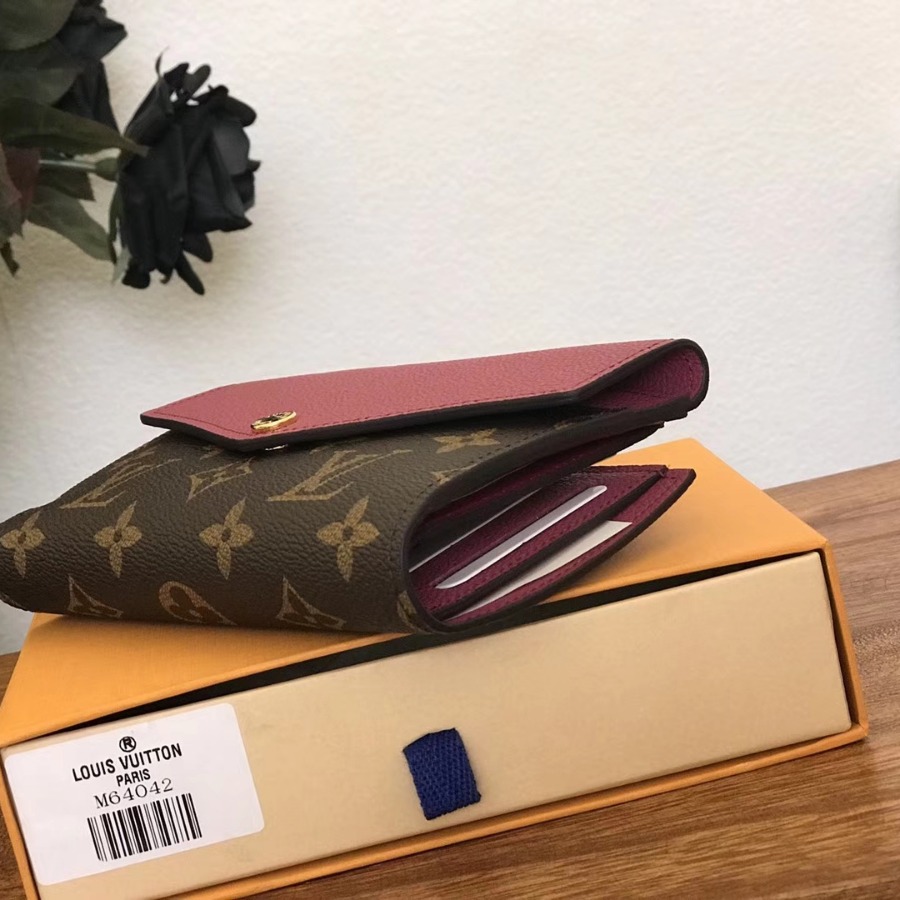 M64042, Louis Vuitton LV, PALLAS COMPACT WALLET