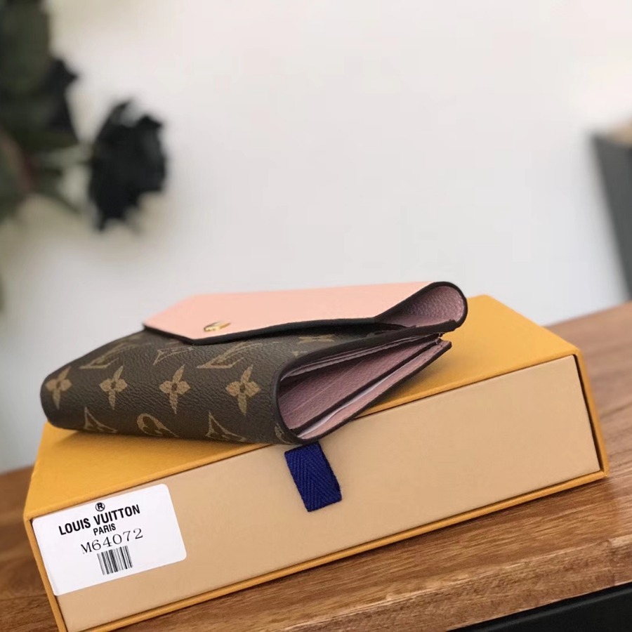 M64072, Louis Vuitton LV, PALLAS COMPACT WALLET