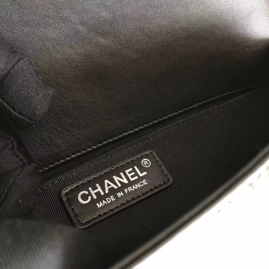 CHANEL V BOY CHANEL HANDBAG, Baby Cow Leather