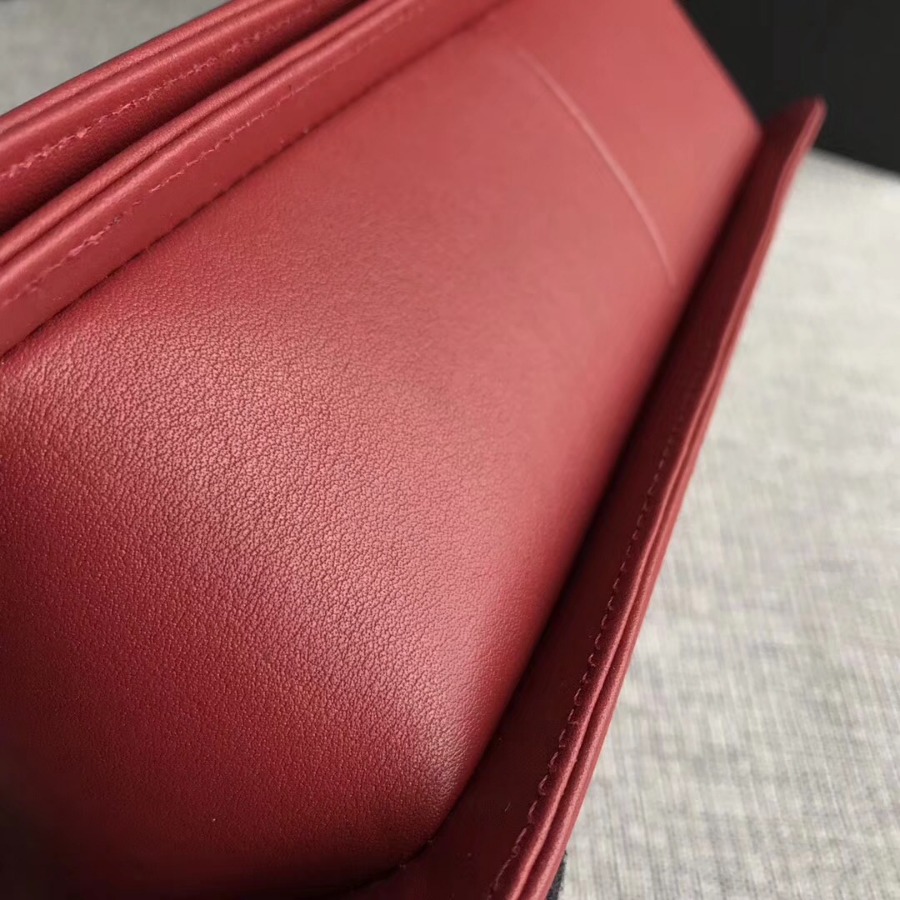 CHANEL V BOY CHANEL HANDBAG, Baby Cow Leather