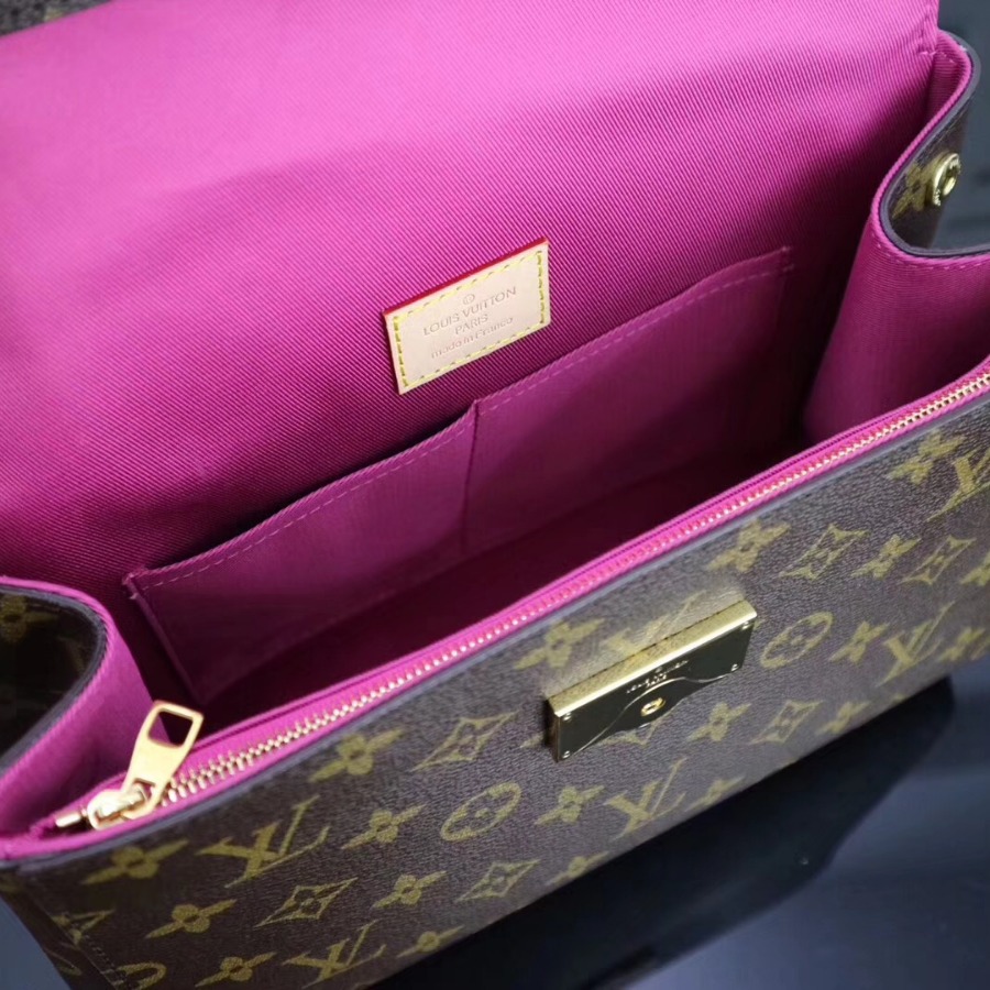 M42738, Louis Vuitton LV, CLUNY BB Monogram