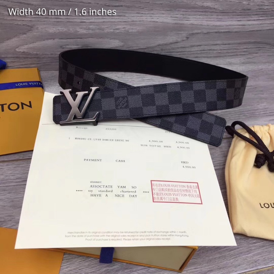 Louis Vuitton LV belts 40MM