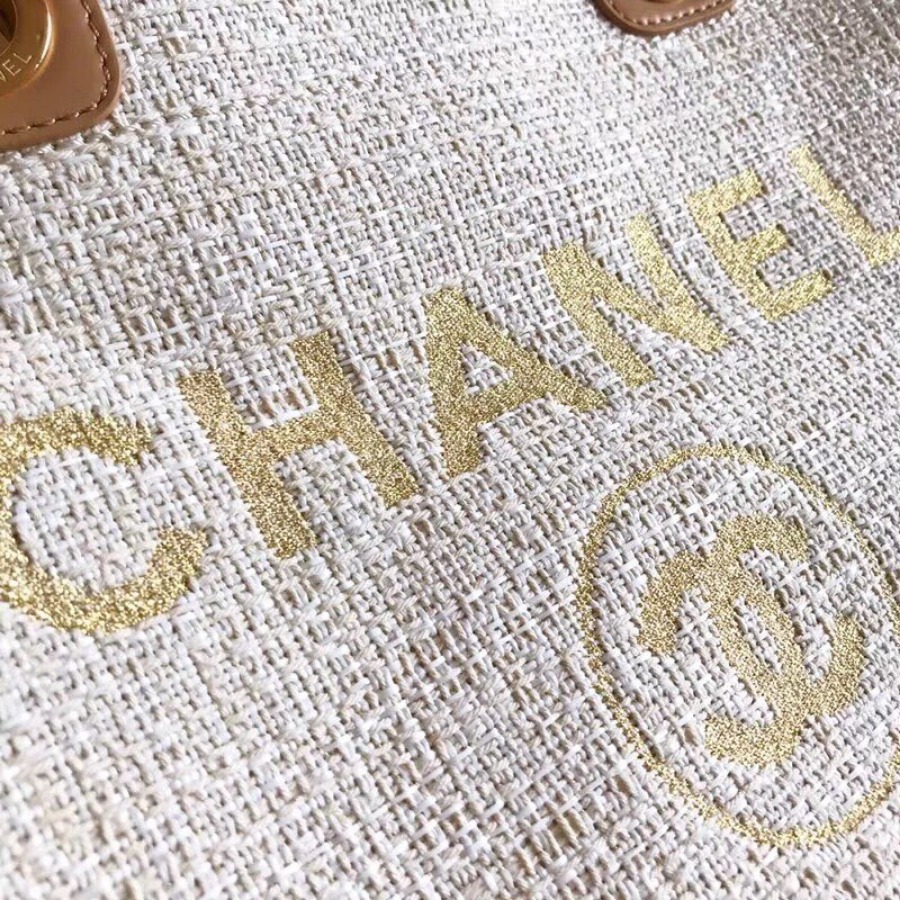 Chanel Handbag & Shopping Bag, CANVAS, CALFSKIN