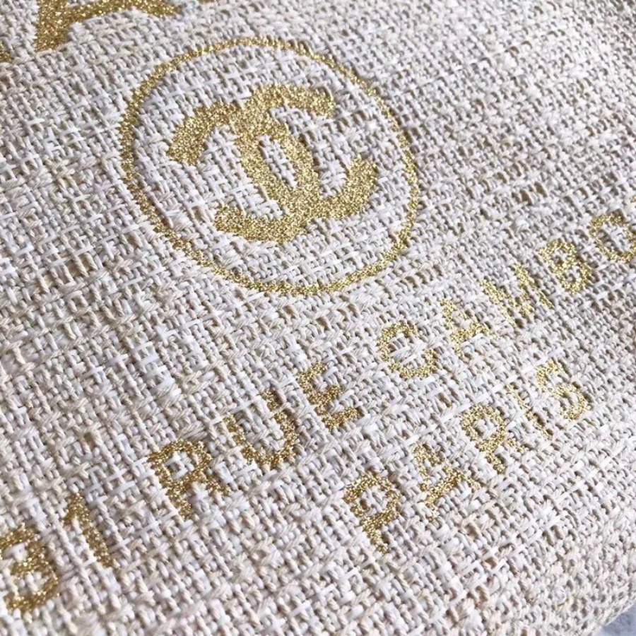 Chanel Handbag & Shopping Bag, CANVAS, CALFSKIN