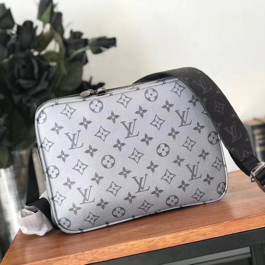M43844, LOUIS VUITTON LV, MESSENGER PM MONOGRAM MEN BAG