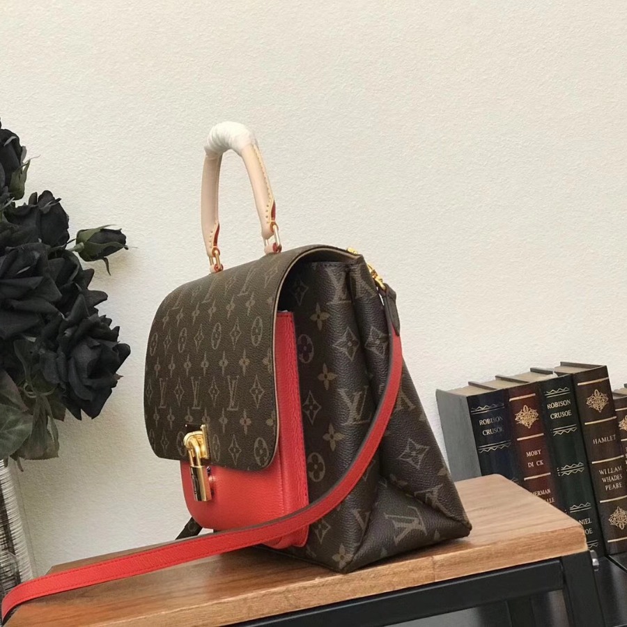M44286, LOUIS VUITTON LV, MARIGNAN MONOGRAM HANDBAG