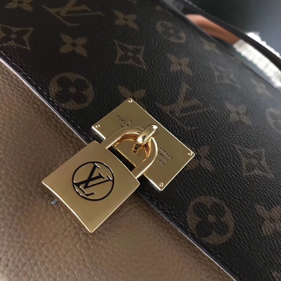 M44257, LOUIS VUITTON LV, MARIGNAN MONOGRAM HANDBAG