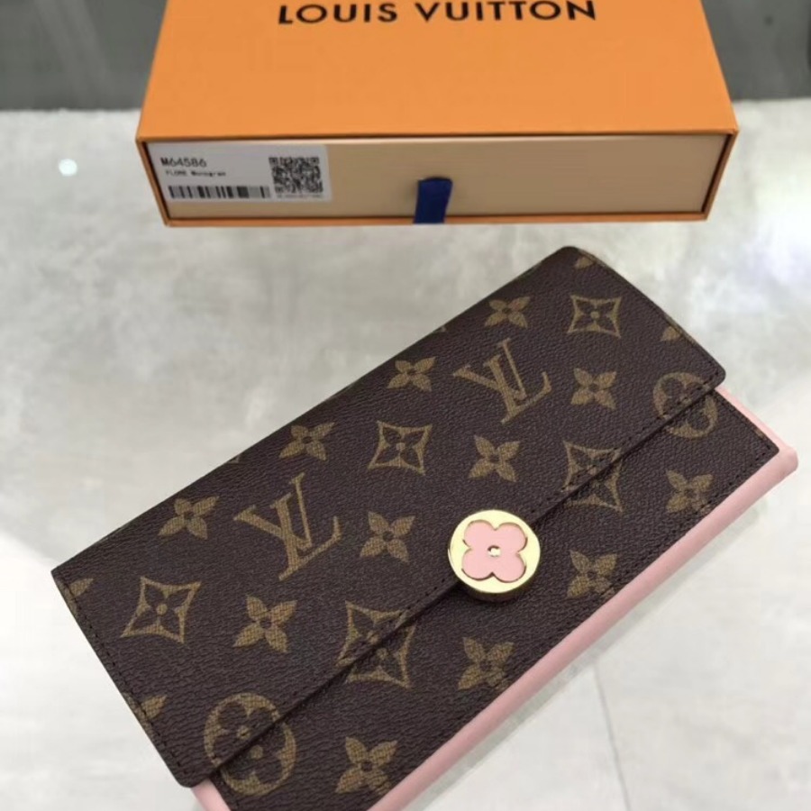 M64586, Louis Vuitton LV, FLORE WALLET