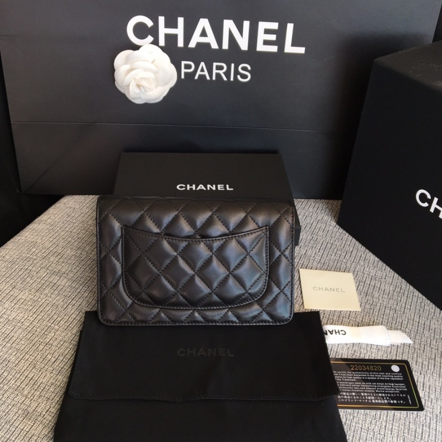 WOC CHANEL, LAMBSKIN