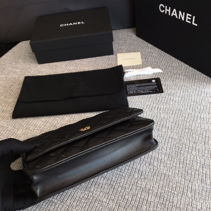WOC CHANEL, LAMBSKIN