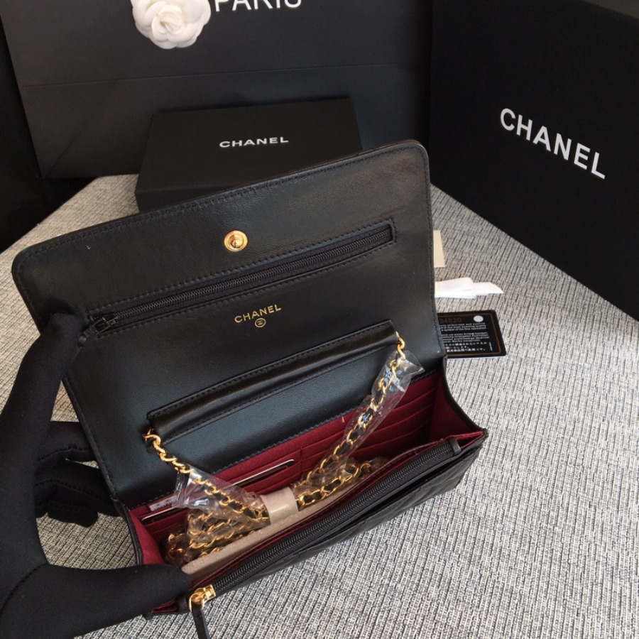 WOC CHANEL, LAMBSKIN