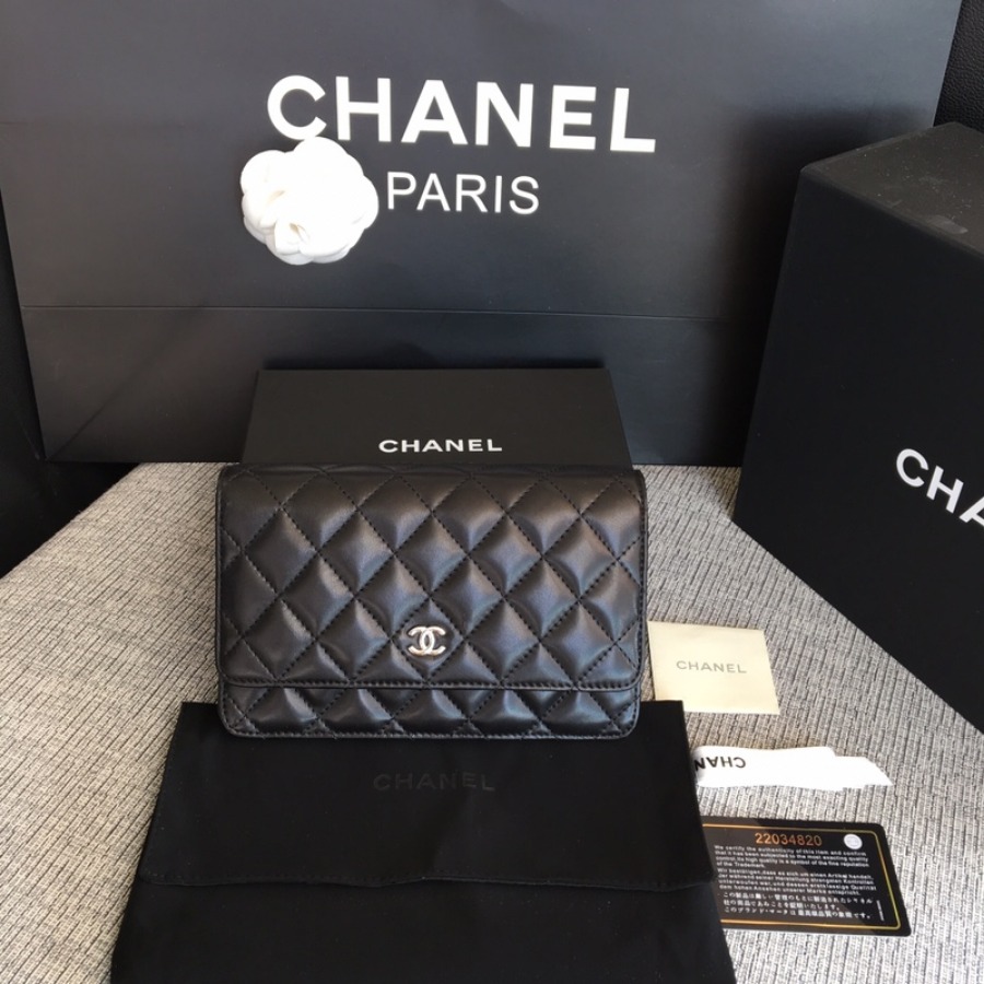 WOC CHANEL, LAMBSKIN