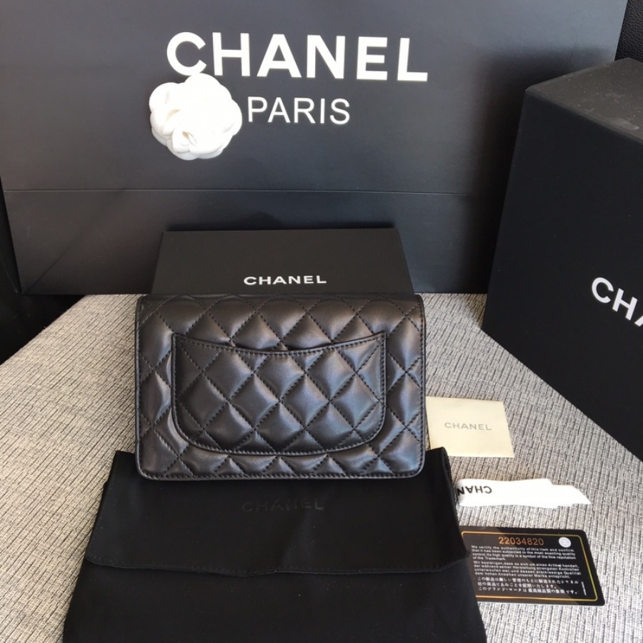 WOC CHANEL, LAMBSKIN