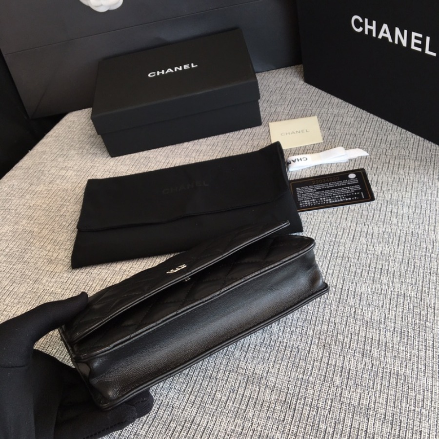 WOC CHANEL, LAMBSKIN
