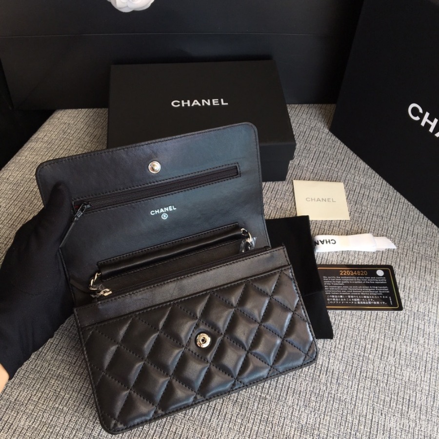 WOC CHANEL, LAMBSKIN