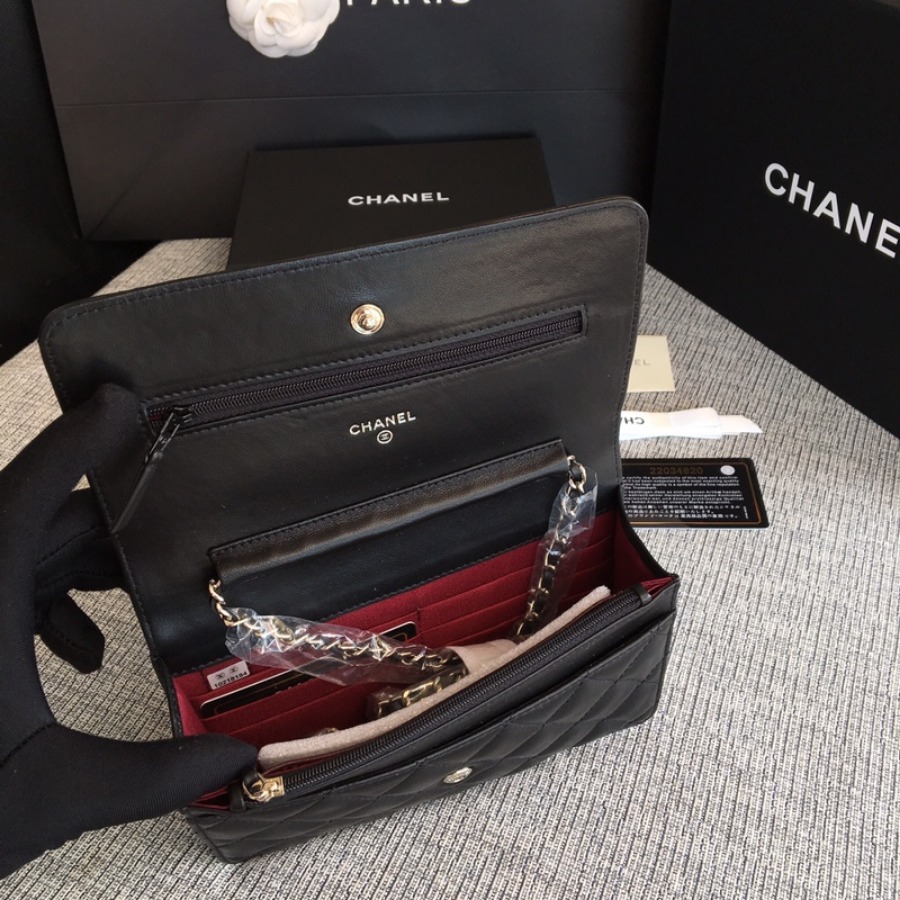 WOC CHANEL, LAMBSKIN