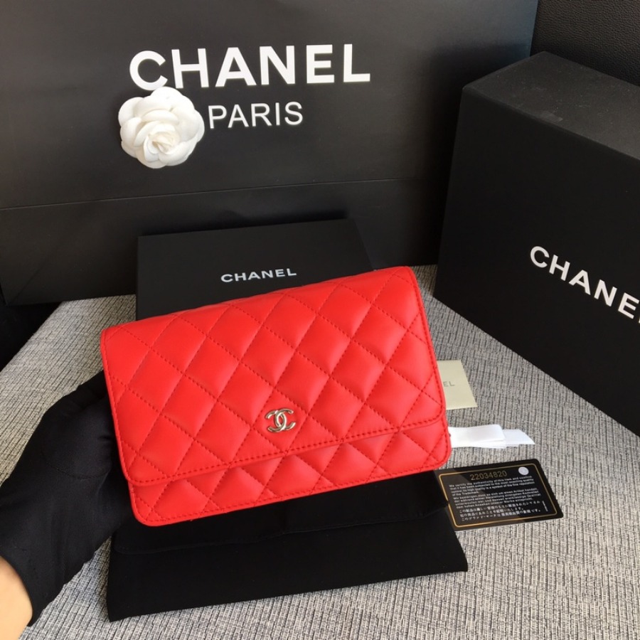 WOC CHANEL, LAMBSKIN