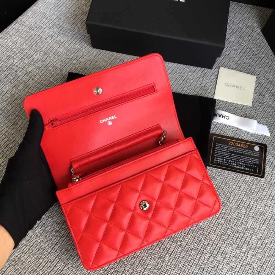 WOC CHANEL, LAMBSKIN
