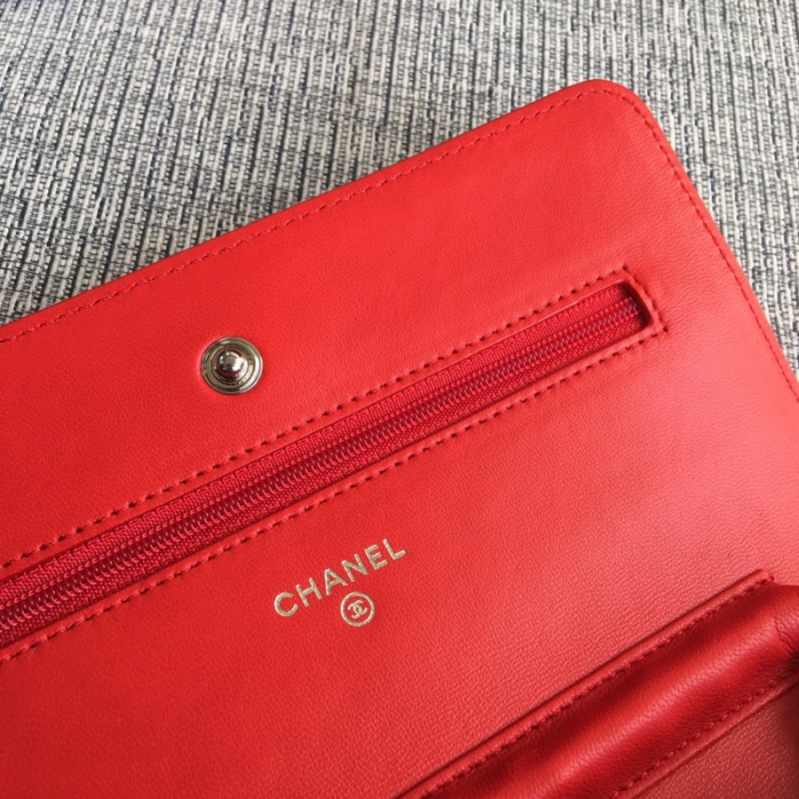WOC CHANEL, LAMBSKIN