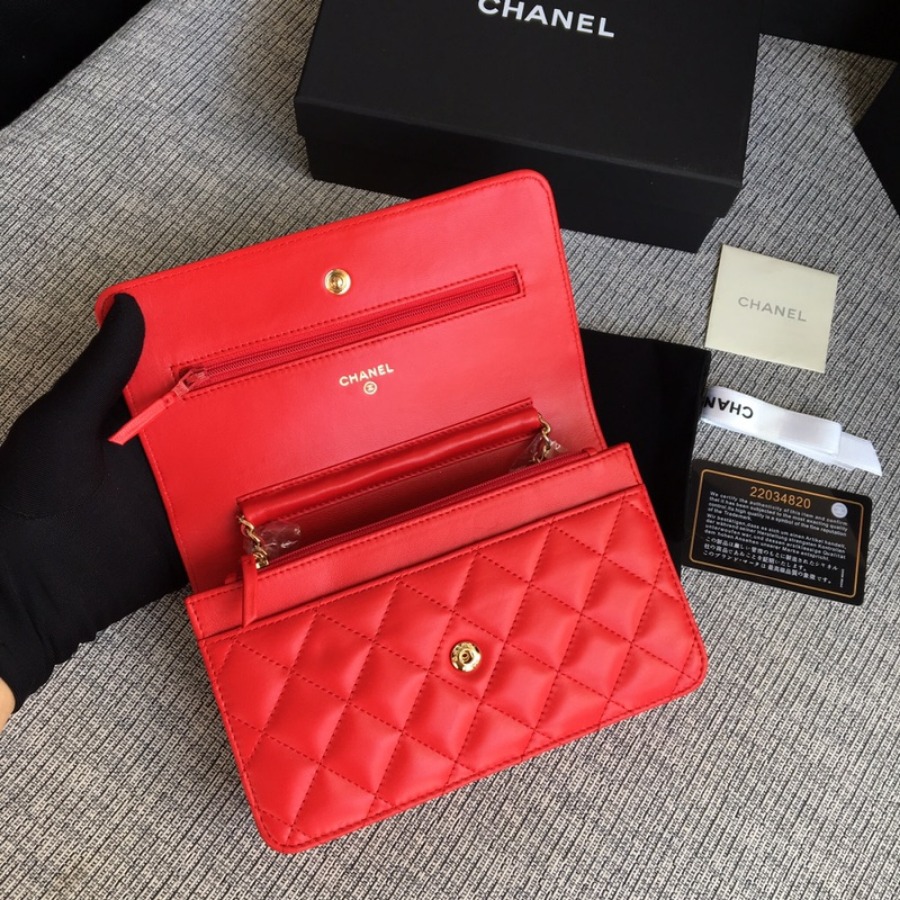WOC CHANEL, LAMBSKIN