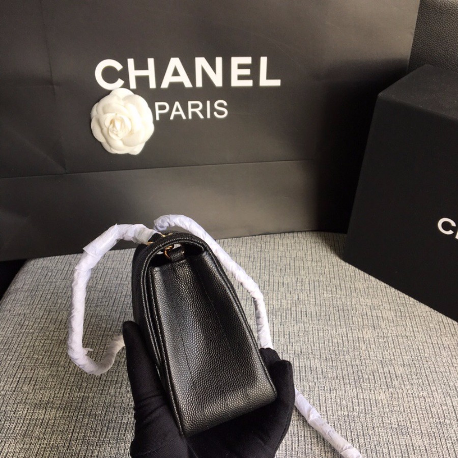 A01115, Classic handbag, Chanel Handbag, 17CM, Caviar