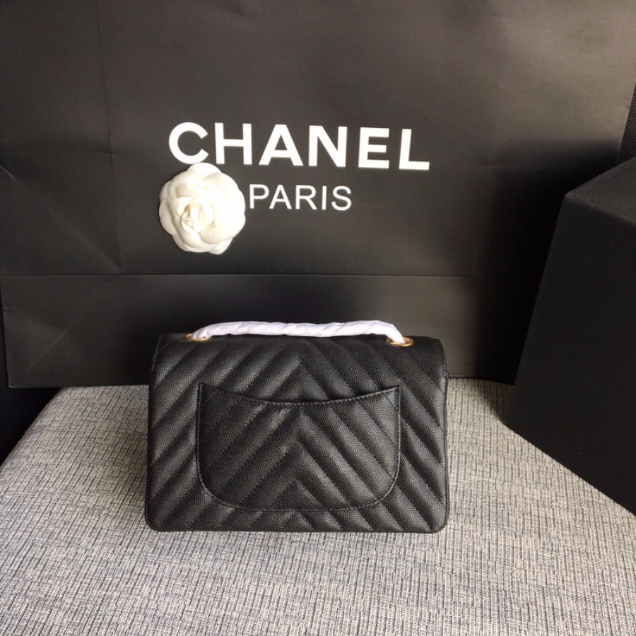 A01116, Classic handbag, Chanel Handbag, 20CM, Caviar