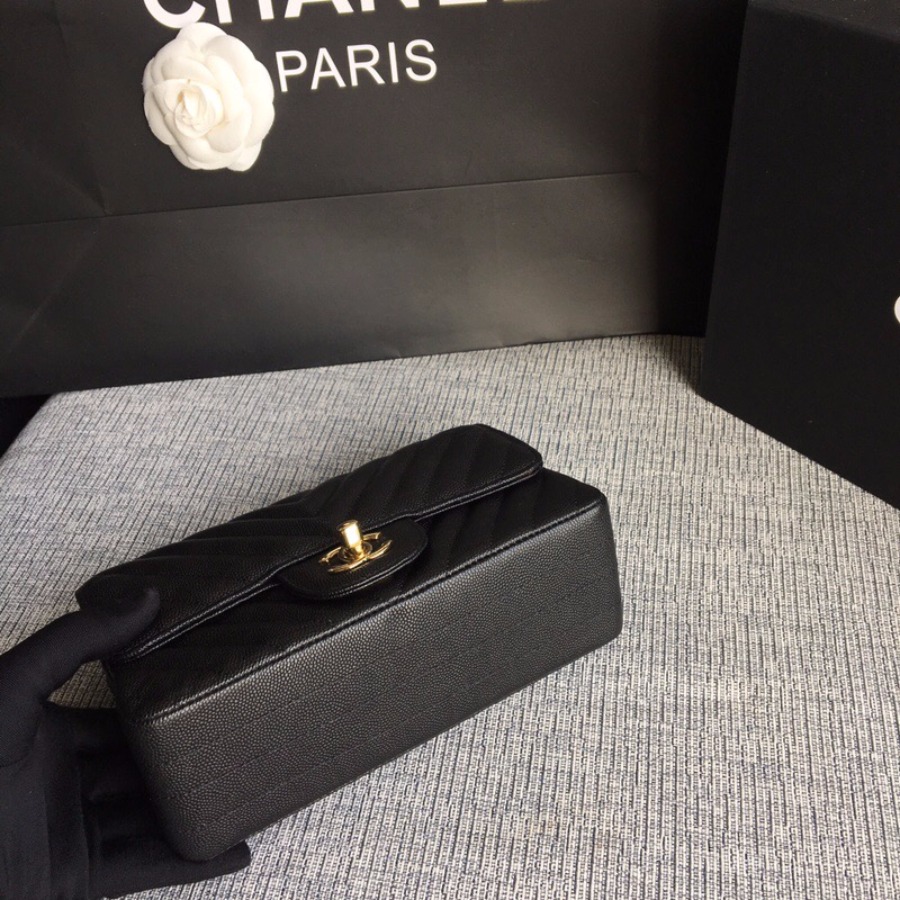 A01116, Classic handbag, Chanel Handbag, 20CM, Caviar