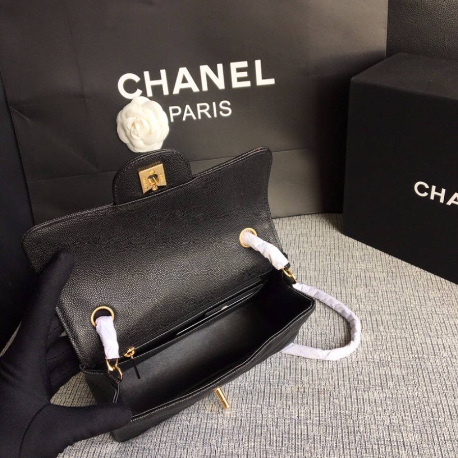 A01116, Classic handbag, Chanel Handbag, 20CM, Caviar
