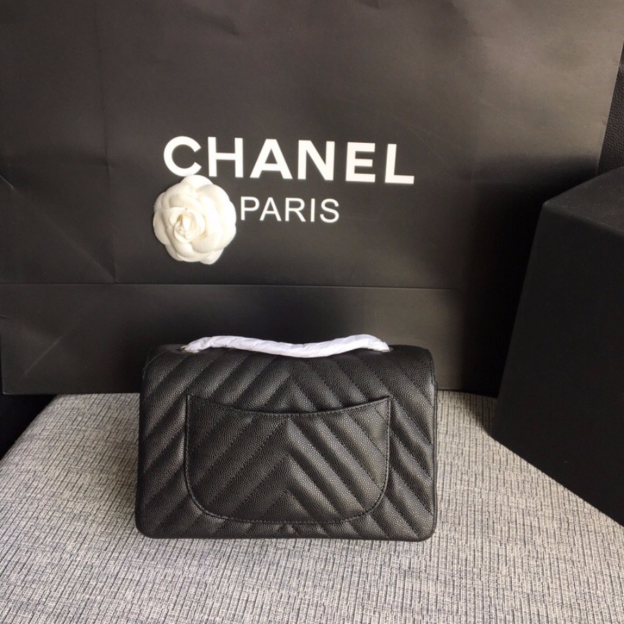 A01116, Classic handbag, Chanel Handbag, 20CM, Caviar